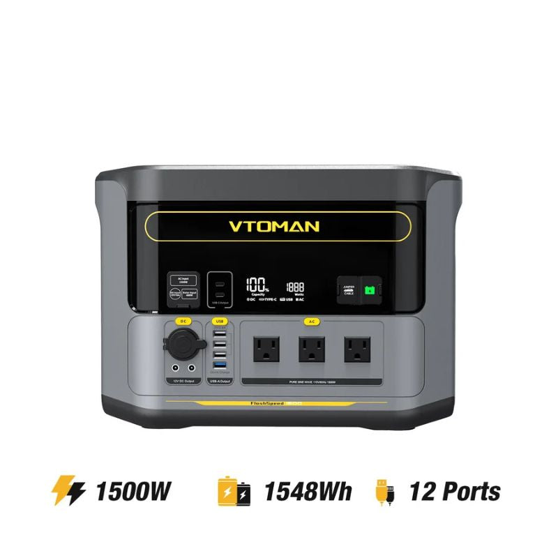Vtoman Flashspeed 1500 Portable Power Station 1500W